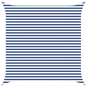 vidaXL Vela da ombra solare Blu e Bianco 4 x 4 m