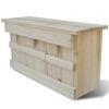 vidaXL Casetta nido per passerotti 44 x 15,5 x 21,5 cm