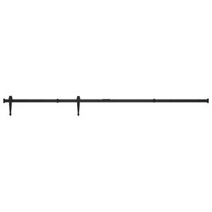 vidaXL Kit Mini Anta Scorrevole Armadio in Acciaio al Carbonio 183 cm