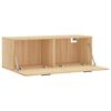 vidaXL Mobile a Parete Rovere Sonoma 100x36,5x35 cm Legno Multistrato