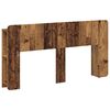 vidaXL Testata del letto Legno antico Legno ingegnerizzato