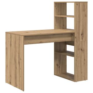 vidaXL Scrivania Rovere artigianale Legno ingegnerizzato