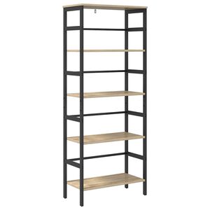 vidaXL Libreria 4 livelli 60 x 29,5 x 149 cm Legno ingegnerizzato