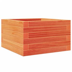 vidaXL Fioriera Giardino Marrone Cera 40x40x23 cm Legno Massello Pino