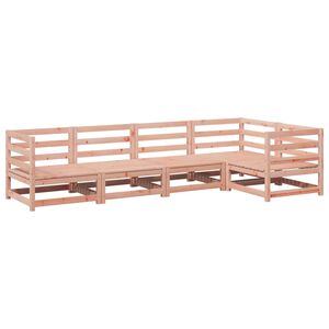 vidaXL Set Divani da Giardino 5 pz in Legno Massello Abete Douglas