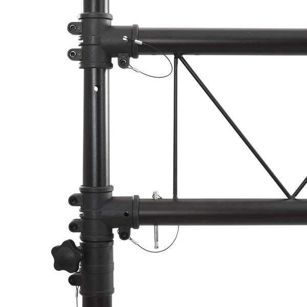 vidaXL Sistema Portatile di Illuminazione a Fascio con 2 Treppiedi 3 m