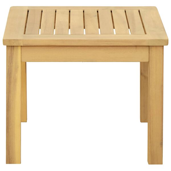 vidaXL Tavolino da Giardino 45x45x36 cm in Legno Massello di Acacia