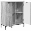 vidaXL Credenza Grigio Sonoma 69,5 x 33 x 82 cm Legno multistrato