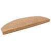 vidaXL Tappetini per scale autoadesivi 15 pcs Beige 80 x 24,5 x 3,5 cm
