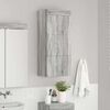 vidaXL Armadio da bagno a muro TULUM Grigio Sonoma 37 x 24,5 x 86 cm