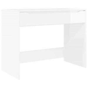 vidaXL Scrivania Bianco Lucido 100 x 50 x 78 cm Legno ingegnerizzato