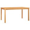 vidaXL Set da Pranzo per Giardino 3 pz in Legno Massello di Teak