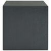 vidaXL Cassaforte con blocco Grigio 17 x 23 x 17 cm Acciaio
