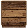 vidaXL Armadio da Notte con cassetto Legno vecchio 71 x 34,5 x 75 cm