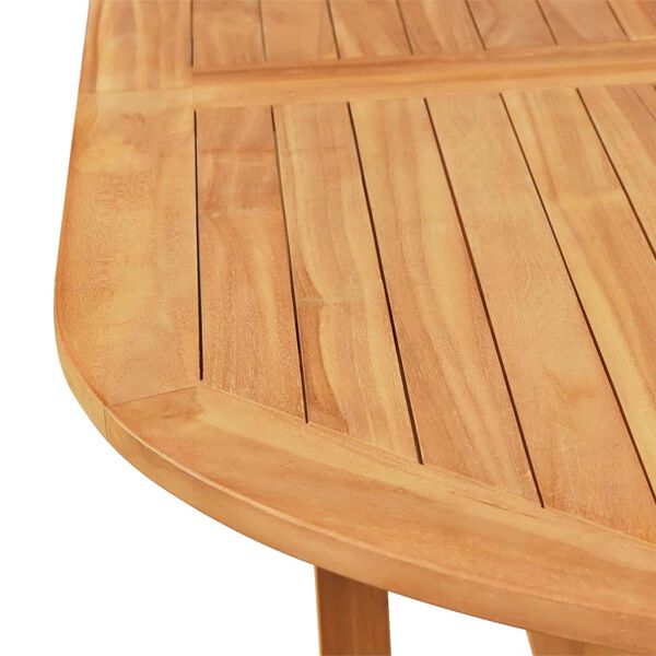 vidaXL Set da Pranzo da Giardino 7 pz con Cuscini Legno di Teak Grigio