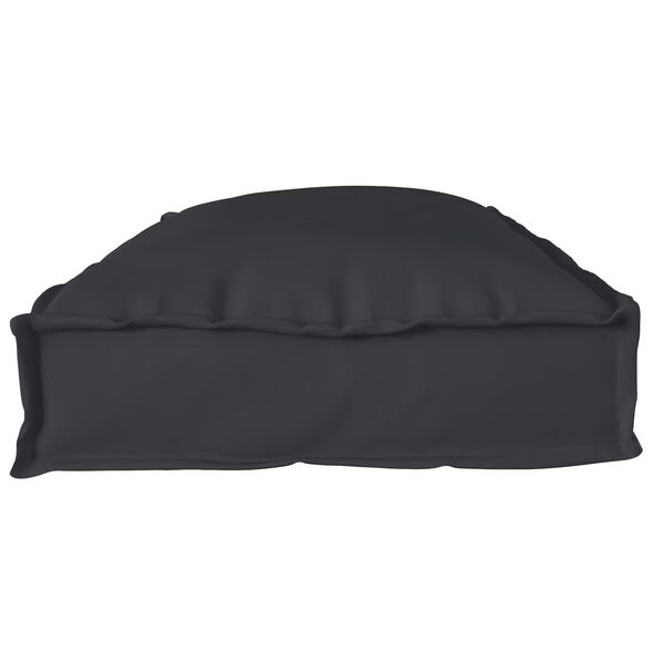 vidaXL Cuscino Nero 100 x 40 x 8 cm Tessuto Oxford