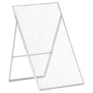 vidaXL Setaccio per Giardino in Acciaio Zincato