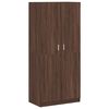 vidaXL Armadio Rovere Marrone 90x52x200 cm in Legno Multistrato