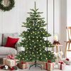 vidaXL Albero di Natale Artificiale con Rami Pieghevoli Verde 150 cm