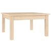 vidaXL Tavolino da Salotto 55x55x30 cm Legno Massello di Pino