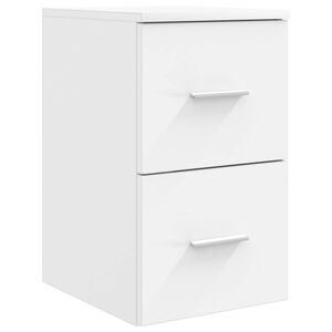 vidaXL Armadio Bagno In-between Bianco 30 x 35 x 50 cm