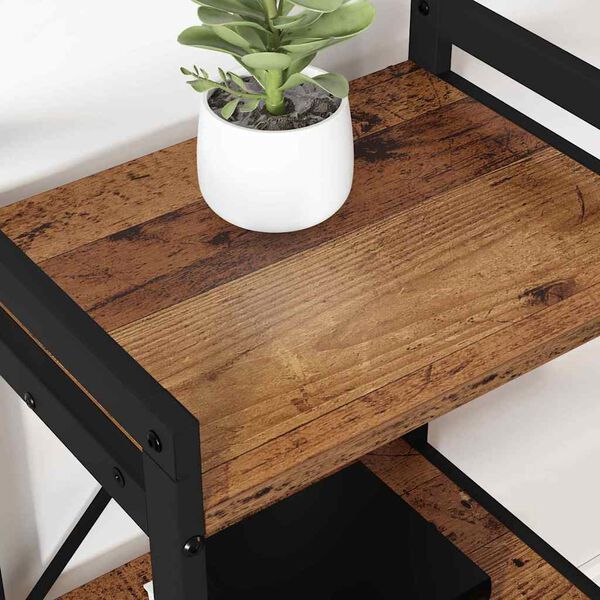 vidaXL Libreria Legno vecchio 60 x 30 x 85 cm Legno multistrato