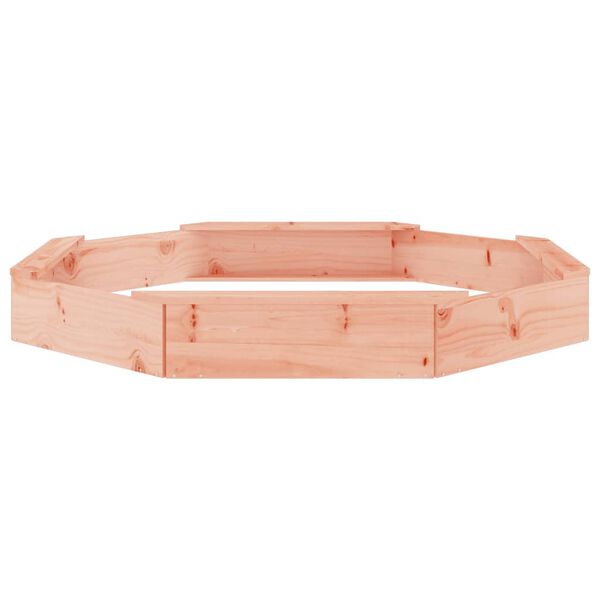 vidaXL Sabbiera con Sedute Ottagonale in Legno Massello di Douglas