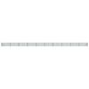 vidaXL Recinzione Metallica con Flangia Verde 1x25 m