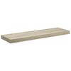 vidaXL Scaffali a Parete 2 pz Rovere 80x23,5x3,8 cm in MDF