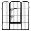 Kerbl Recinzione per Animali da Esterno con Porta Nera