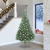 vidaXL Albero di Natale artificiale con luci integrate Verde 240 cm