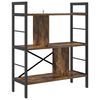 vidaXL Libreria 5 livelli 75 x 30 x 91 cm Legno ingegnerizzato