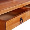 vidaXL Tavolino da Salotto 90x50x40 cm in Legno Massello di Mogano