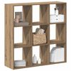 vidaXL Libreria Rovere Artigianale 102x32x102 cm in Legno Multistrato