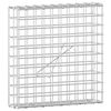 vidaXL Gabione con Filo da 5 mm e Rete da 5x5 cm 50x10x50 cm