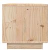 vidaXL Comodini 2 pz 40x34x35 cm in Legno Massello di Pino