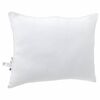 vidaXL Cuscino 2 pz 75 x 50 x 20 cm Poliestere Bianco