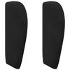 vidaXL Orecchia della Testata Nero 40 x 23 x 6 cm Velluto
