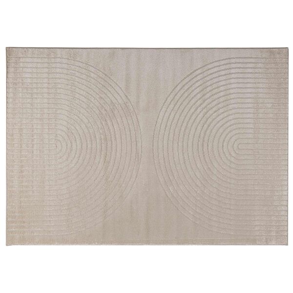 vidaXL Tappeti per area Rettangolare Beige 170 x 120 cm