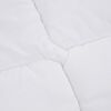 vidaXL Coprimaterasso Bianco 90x200 cm