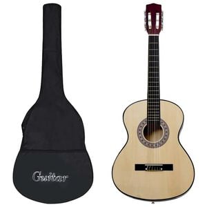 vidaXL Chitarra Classica per Principianti con Custodia 4/4 39