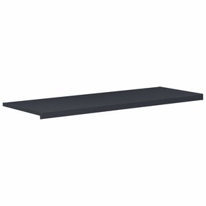 vidaXL Soglia della Finestra Antracite con Venature del Legno PVC