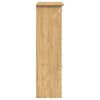 vidaXL Scarpiera BODO Marrone miele 80 x 35 x 118 cm Legno multistrato
