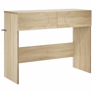 vidaXL Consolle Rovere Sonoma 96,5 x 38 x 75 cm Legno multistrato