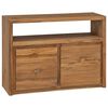 vidaXL Credenza 80x30x60 cm in Legno Massello di Teak