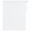 vidaXL Comodino ALTA Bianco 41x35x41 cm in Legno Massello di Pino