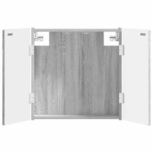 vidaXL Armadio per Dartboard ARNHEM Sonoma grigio Legno ingegnerizzato
