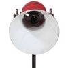 vidaXL Lampada da Terra 25 W Rosso Anticato 35x35x65/95 cm E27