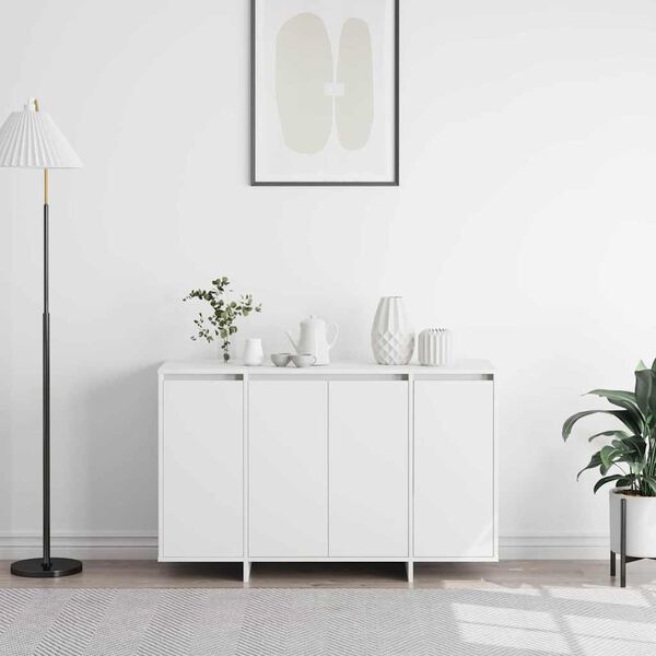 vidaXL Credenza Bianco 120 x 41 x 75 cm Legno multistrato