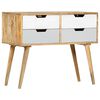vidaXL Credenza 85x40x71 cm in Legno Massello di Mango